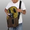 Crumpler Messenger Boy Stripes 8000 - Túi máy ảnh Mahogany