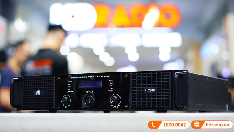 Ảnh minh họa Cục Công Suất JKAudio H2800, 800W x 2 Kênh, Class H 2