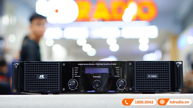 Ảnh minh họa Cục Công Suất JKAudio H2800, 800W x 2 Kênh, Class H 3