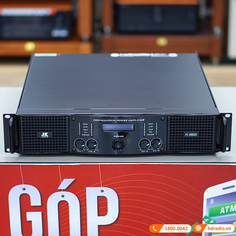 Ảnh minh họa Cục công suất JKAudio H4600, 600W x 4 Kênh, Class H 3