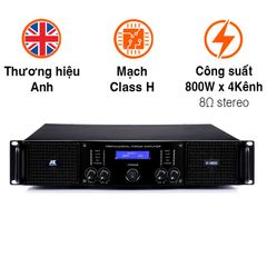  Cục công suất JKAudio H4800, 800W x 4 Kênh, Class H 
