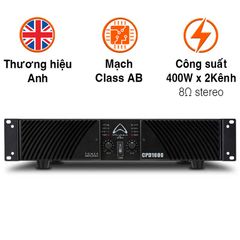  Cục công suất Wharfedale CPD1600, 400W x 2 Kênh 