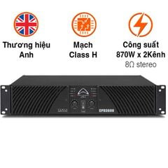  Cục công suất Wharfedale CPD3600, 870W x 2 Kênh 