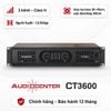 Cục đẩy 2 kênh Audiocenter CT3600 (1200W, class H, có Bridge)