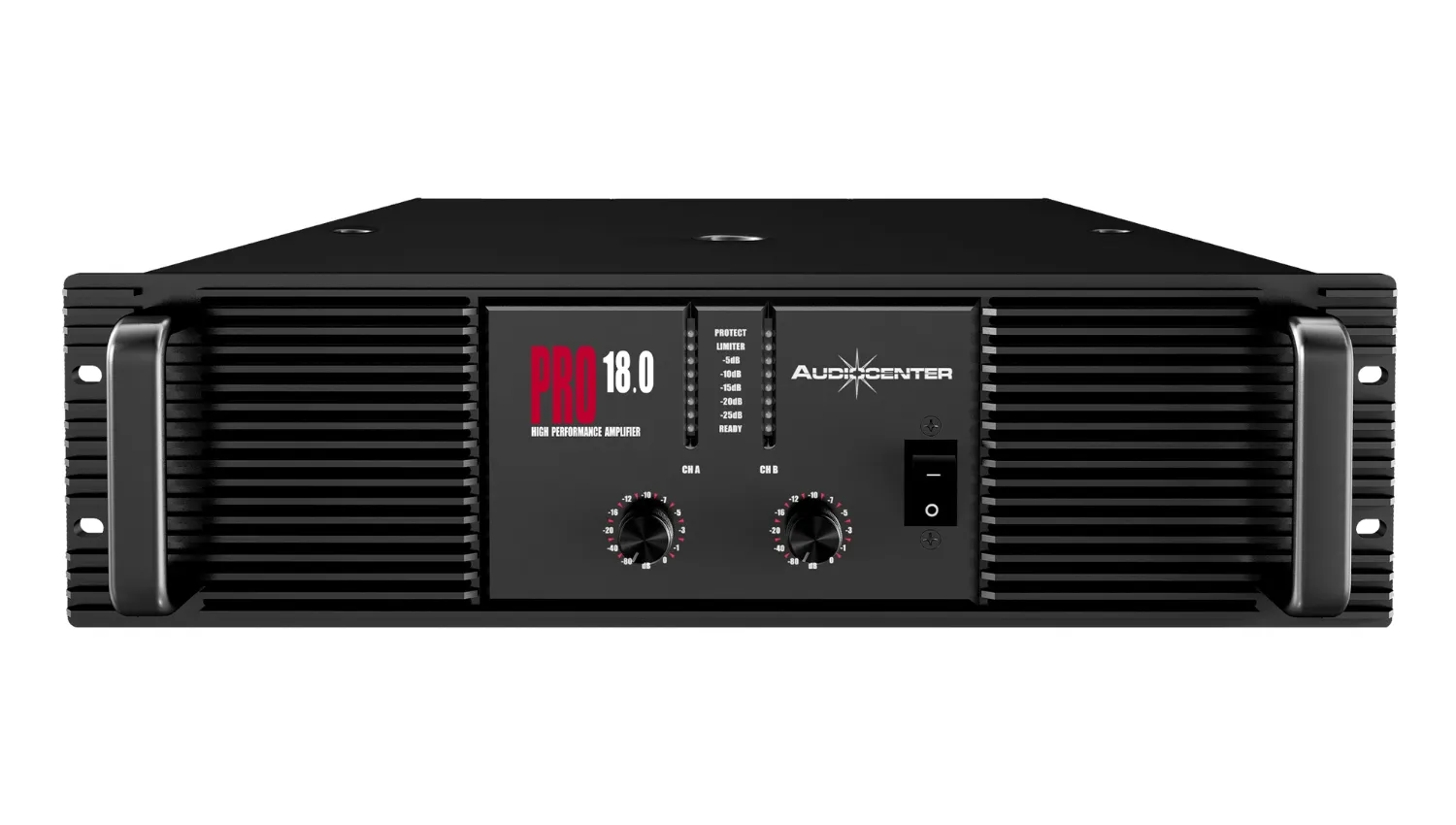Ảnh minh họa Cục Đẩy 2 Kênh Audiocenter PRO18.0 (1700W, Class H+, Có Bridge) 2