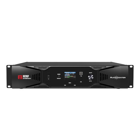 Cục đẩy 2 kênh Audiocenter UTA902DSP (500W, class D, có Bridge)