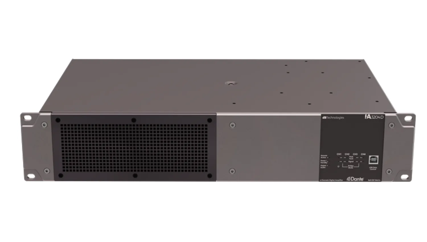 Ảnh minh họa Cục đẩy 4 kênh dBTechnologies IA3204 D (800W, Class D, Có Bridge, Dante) 1