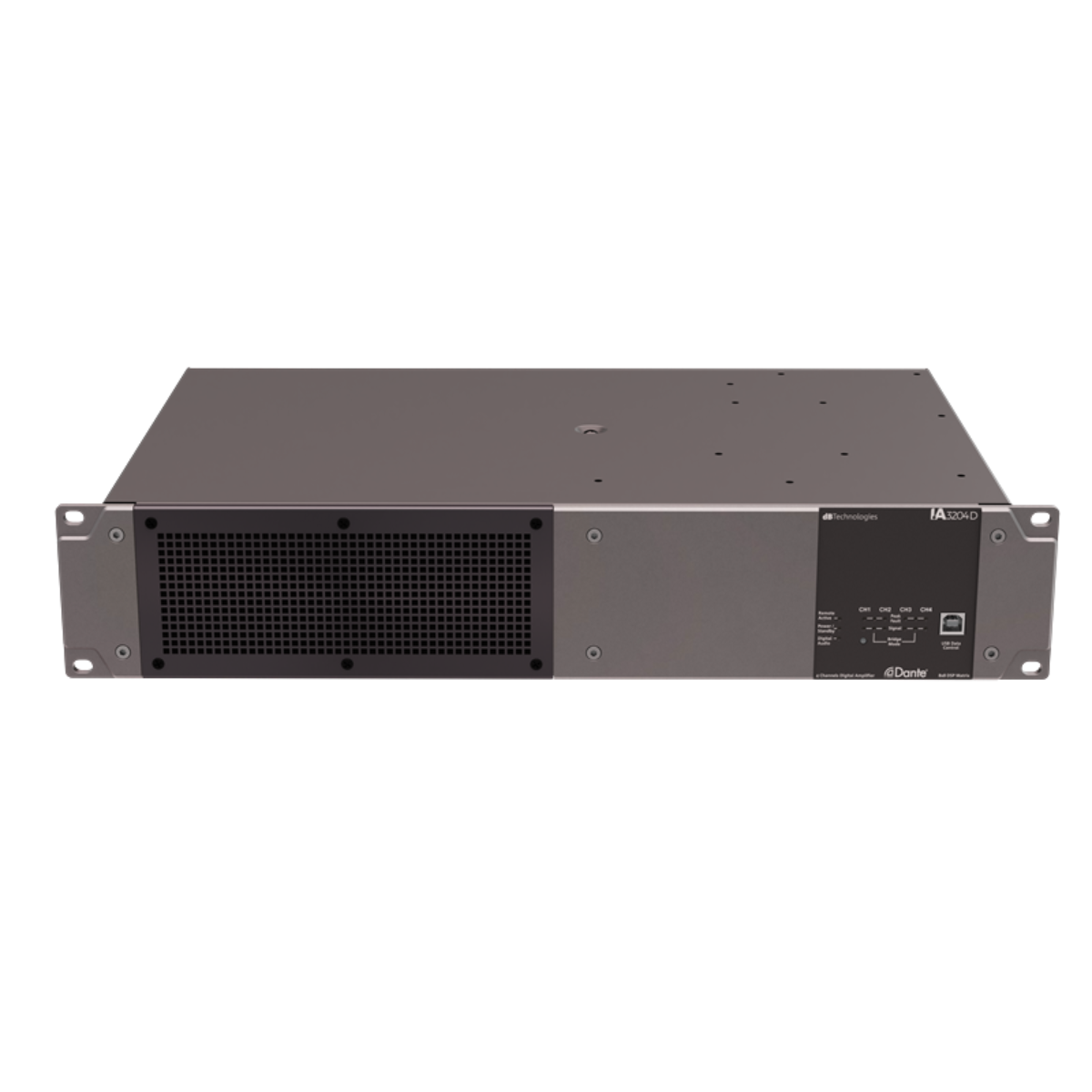 Cục đẩy 4 kênh dBTechnologies IA3204 D (800W, Class D, Có Bridge, Dante)