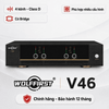 Cục đẩy 4 kênh Wolfirst V46 (600W, Class D, Có Bridge)