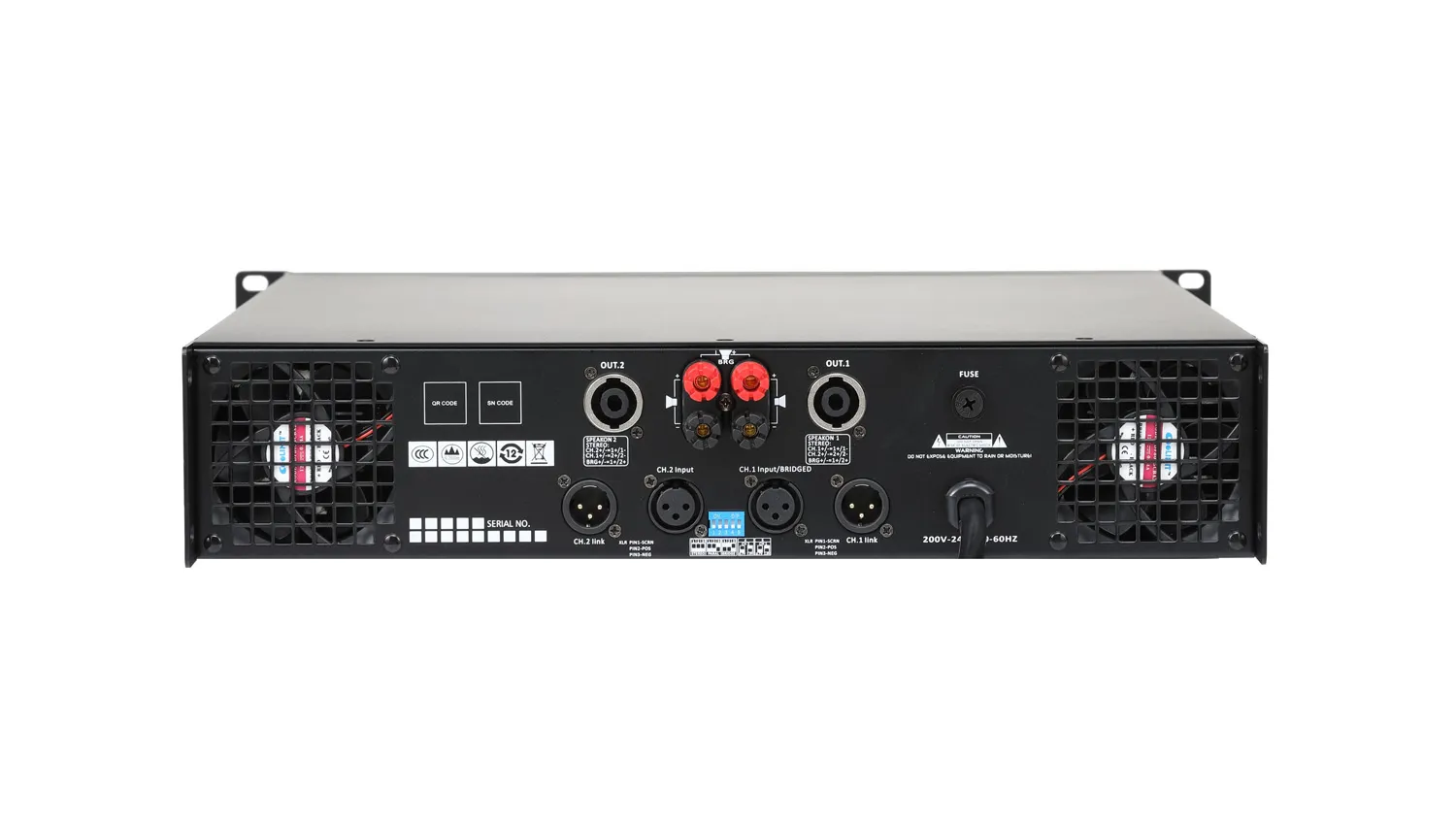 Ảnh minh họa Cục đẩy công suất 2 kênh AAP STD18002 (Nguồn xuyến, Class H, 1800W) 2