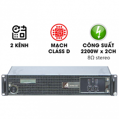  Cục đẩy công suất 2 kênh Actpro ALPHA 2.22 (Nguồn xung) 