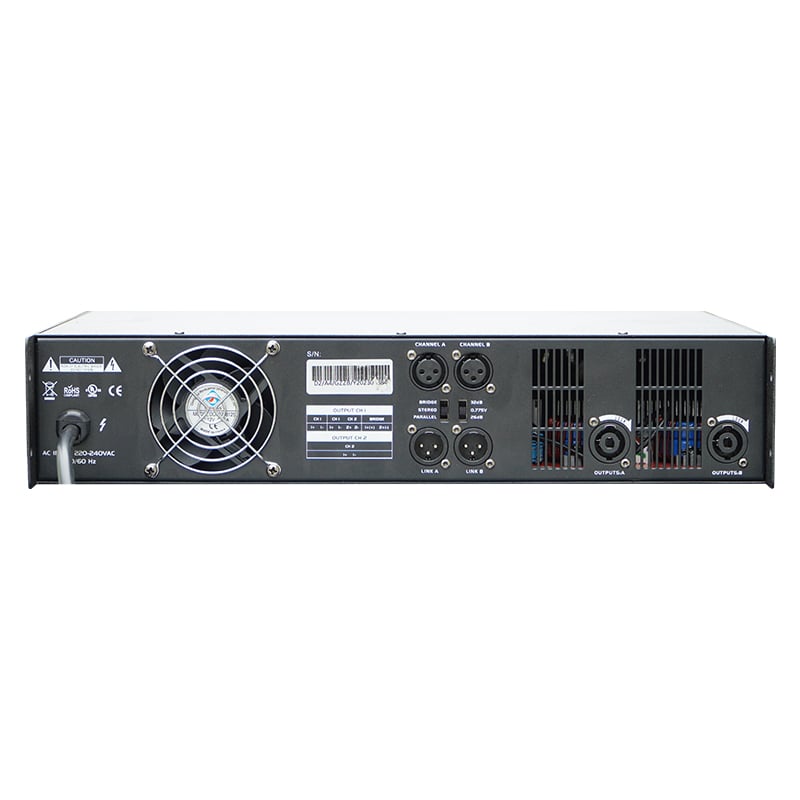 Ảnh minh họa Cục đẩy công suất 2 kênh Actpro TD2.22 (Nguồn xuyến, Class D, 2200W/CH) 3