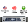Cục đẩy công suất 2 kênh Alto MP 2500 (Nguồn xung, Class H, 600W)