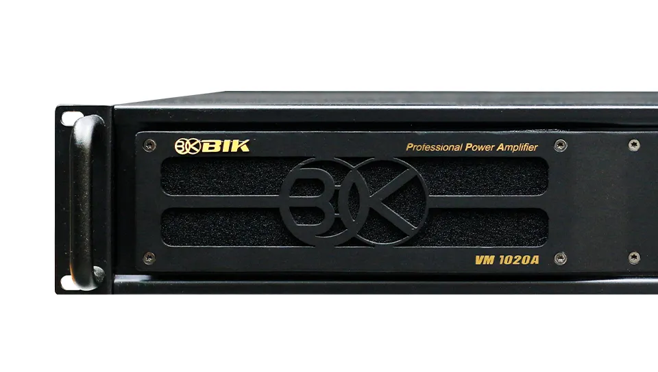 Ảnh minh họa Cục đẩy công suất 2 kênh BIK VM 1020A (Nguồn xuyến, Class H, 1000W) 3