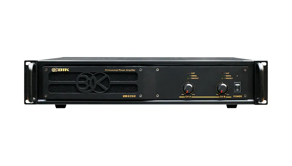 Ảnh minh họa Cục đẩy công suất 2 kênh BIK VM 420A (Nguồn xuyến, Class H, 400W) 2