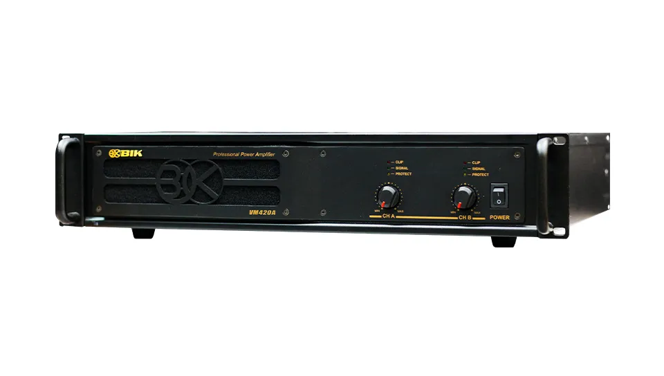 Ảnh minh họa Cục đẩy công suất 2 kênh BIK VM 420A (Nguồn xuyến, Class H, 400W) 3