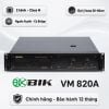 Cục đẩy công suất 2 kênh BIK VM 820A (Nguồn xuyến, Class H, 800W)