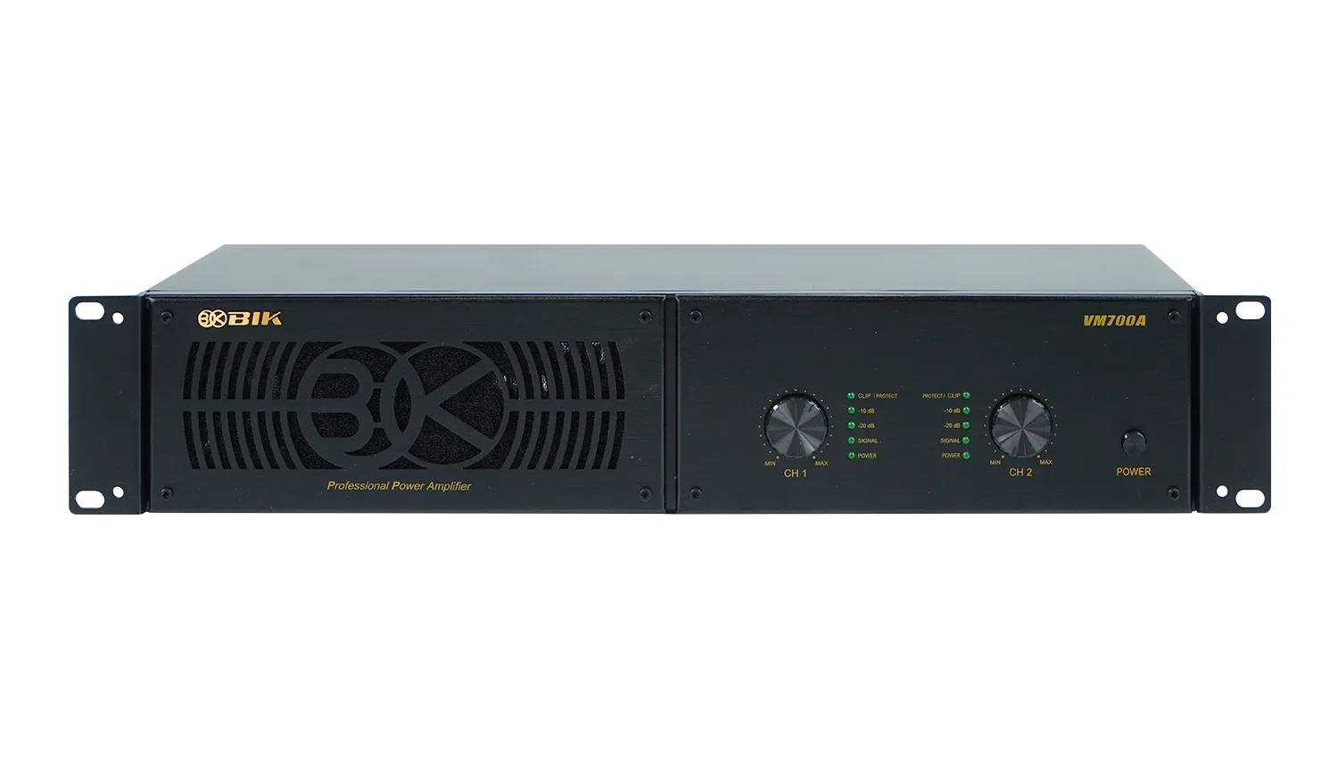 Ảnh minh họa Cục đẩy công suất 2 kênh BIK VM700A (New 2026, 600W/CH) 2