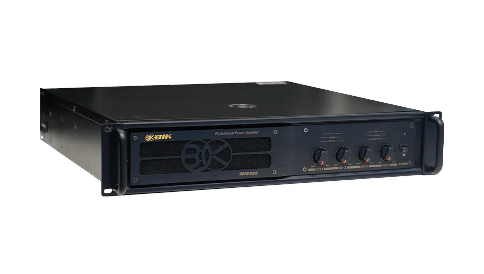 Ảnh minh họa Cục đẩy công suất 4 kênh BIK VM 840A (Nguồn xuyến, Class H, 800W) 3