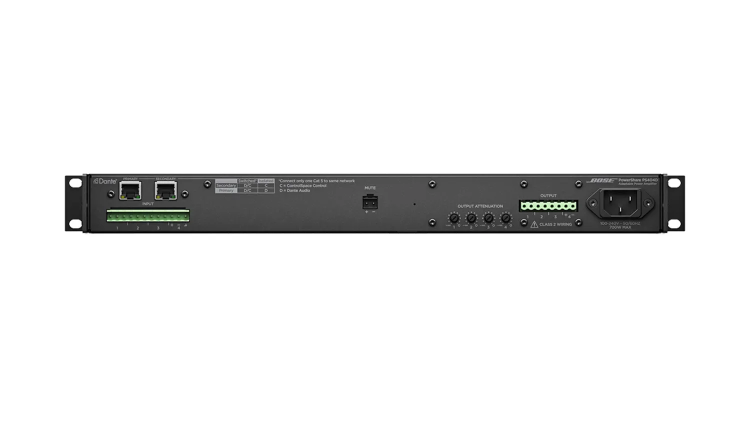 Ảnh minh họa Cục đẩy công suất 4 kênh Bose PowerShare PS404D 2