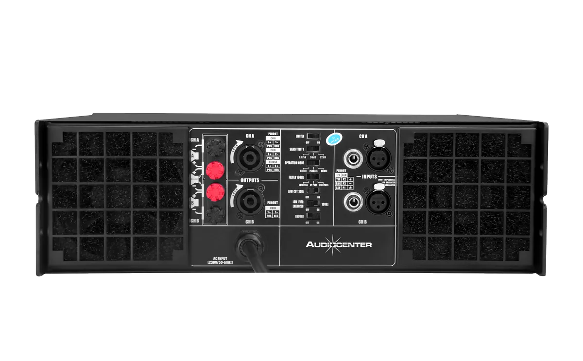 Ảnh minh họa Cục Đẩy Công Suất Audiocenter PRO9.0 (1000W, Class H+, Có Bridge) 1