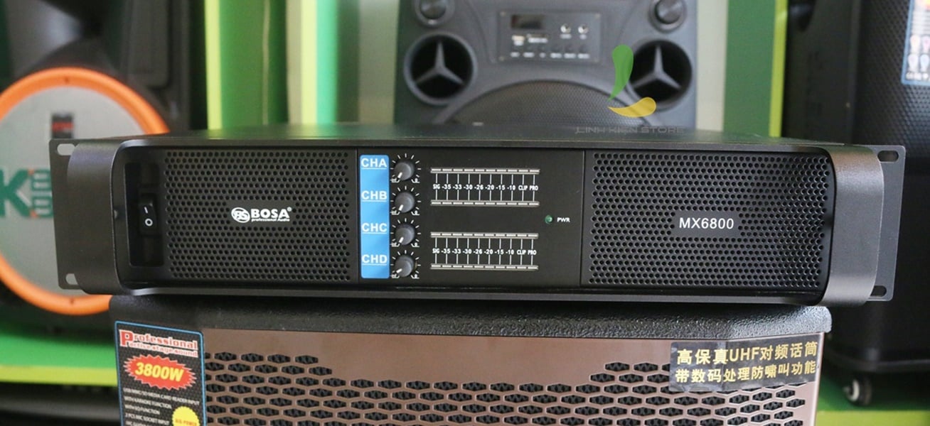 Ảnh minh họa Cục đẩy công suất Bosa MX6800 1
