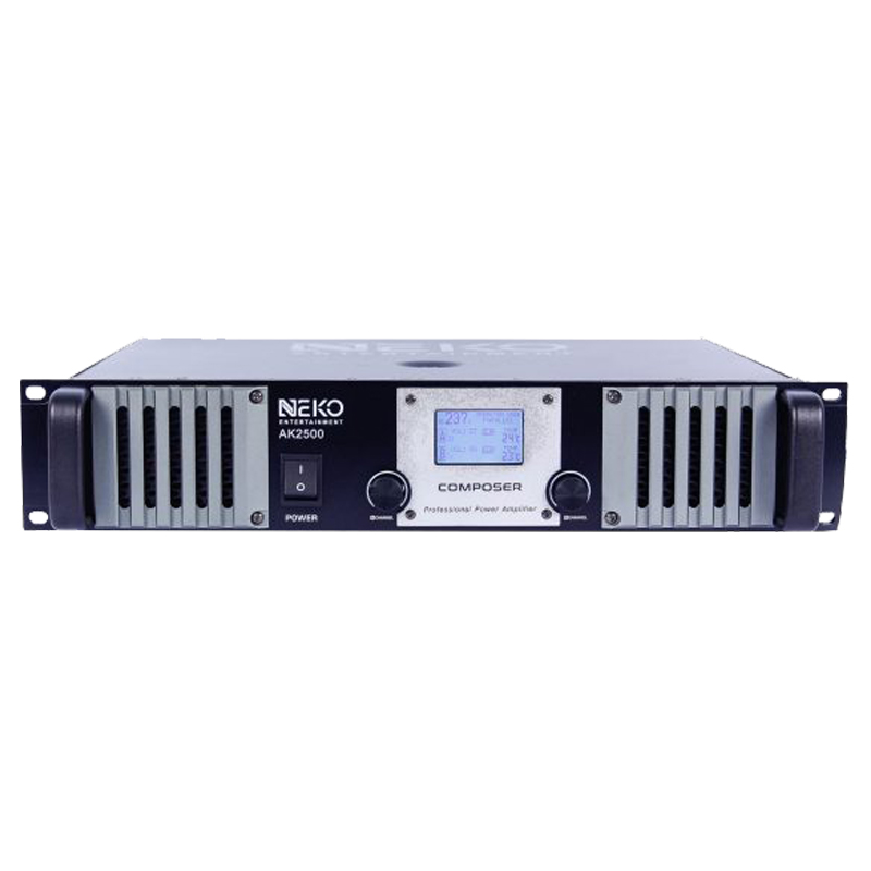 Ảnh minh họa Cục Đẩy Công Suất Neko AK2500, 500W x 2 Kênh 2