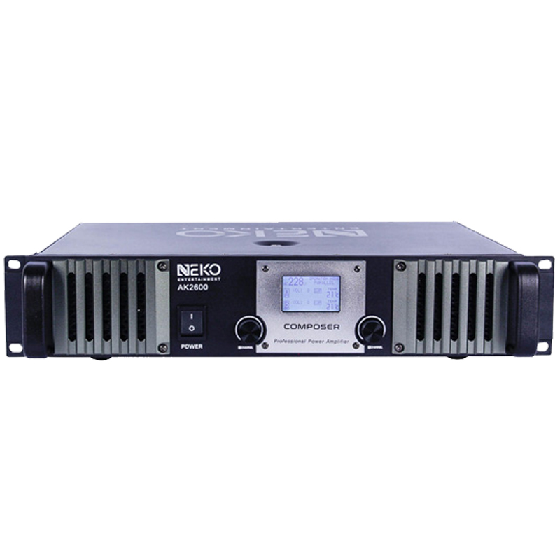 Ảnh minh họa Cục Đẩy Công Suất Neko AK2600, 600W x 2 Kênh 1