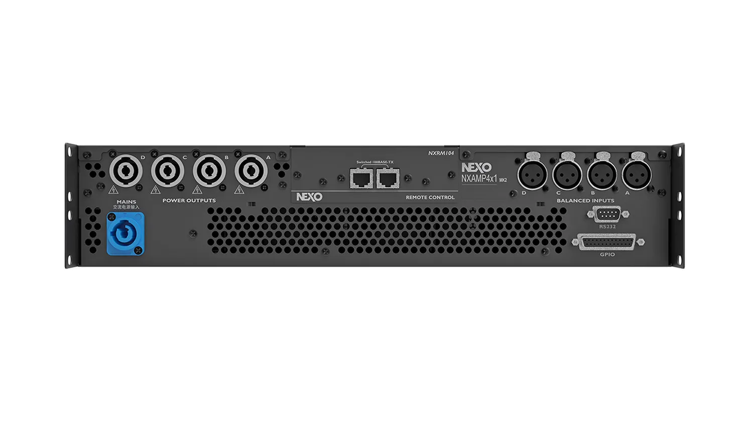 Ảnh minh họa Cục đẩy công suất Nexo NXAMP4X1 MKII 2