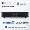 Cục đẩy công suất Philips CSS2551/70 (2 kênh, 800W, Class H)