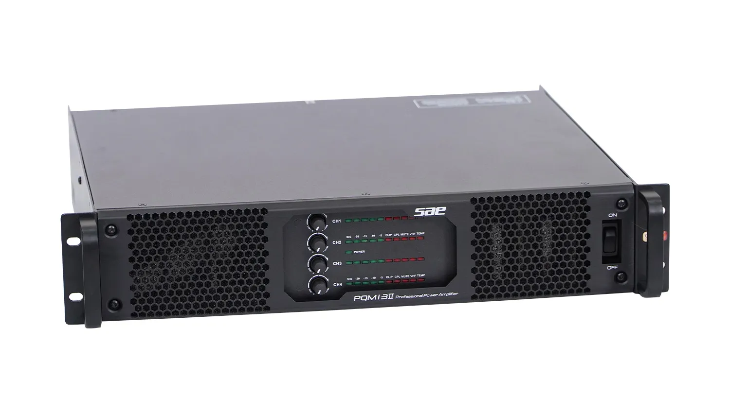 Ảnh minh họa Cục đẩy công suất SAE PQM13 II (4 kênh, 1300W, Class I) 3