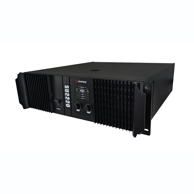 Ảnh minh họa Cục đẩy công suất Sumico SU2220, 8500W/kênh, Class TD, XLR 1