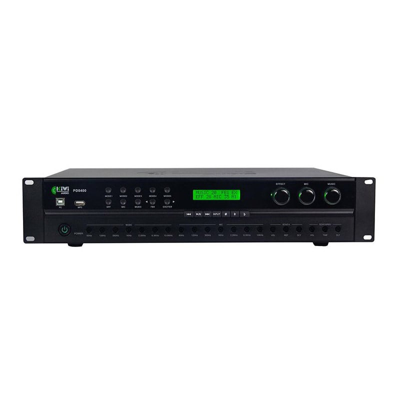 Ảnh minh họa Cục Đẩy Liền Vang Kiwi PD8400, 400W x2 Kênh, Bluetooth, Optical 1