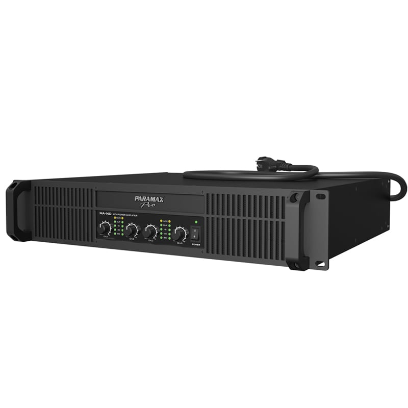 Ảnh minh họa Cục Đẩy Paramax MA140, 600W x 4 Kênh 3