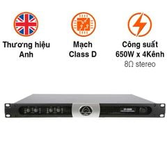  Cục đẩy Wharfedale DP4065, 650W x 4 Kênh 