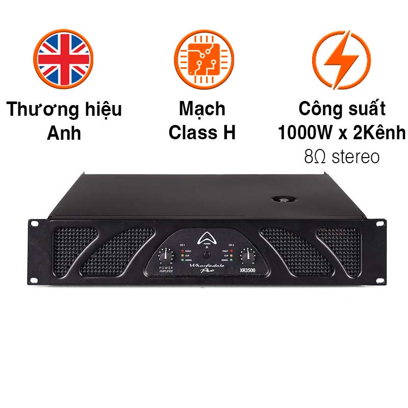Cục đẩy Wharfedale XR3500 (Mạch Class H)