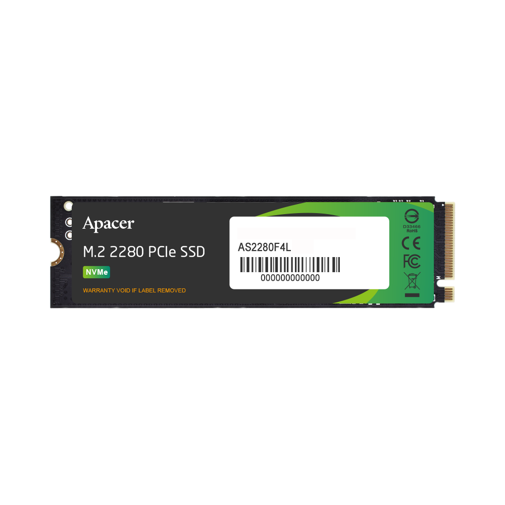 Ổ cứng SSD Apacer AS2280F4L 1TB | NVMe PCIe Gen5, M.2 2280 (AP1TBAS2280F4L-1)