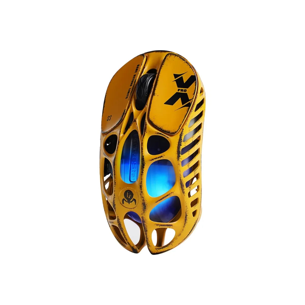 Ảnh minh họa GravaStar Mercury X Pro Chuột gaming không dây Special Edition Battle Worn Yellow 1