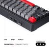 CYBEART Akula 65 | Bàn phím chơi game nhỏ gọn 65% Tri-Mode - Đen