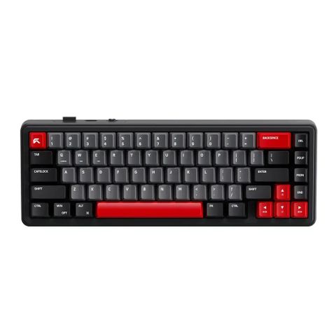 CYBEART Akula 65 | Bàn phím chơi game nhỏ gọn 65% Tri-Mode - Đen