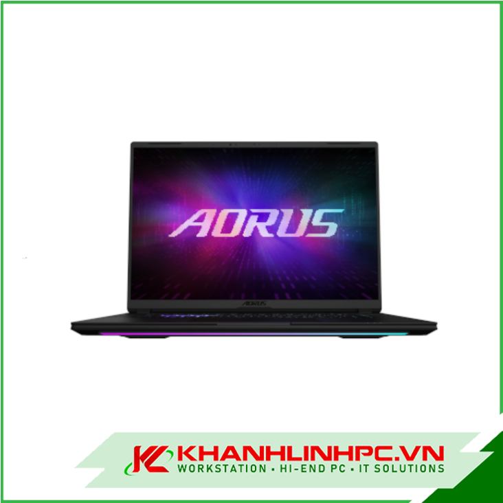 Laptop GIGABYTE AORUS MASTER 16 (AM6J)-6XJM4VNE64SH (AMD Ryzen 9 9955HX3D/ 32GD5/ 1TBSSD/ 16.0QHD+/ 240Hz/ OLED/ WF7/ BT/ 99Wh/ 12G_RTX 5070Ti/ RGB/ W11SL/ ĐEN)