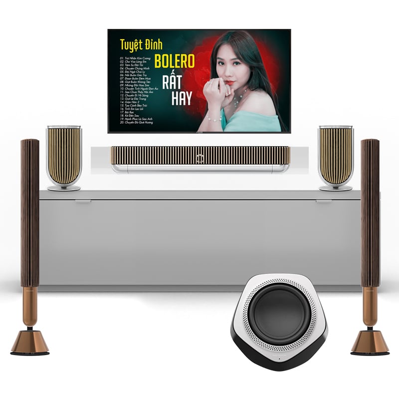 Dàn Âm Thanh Hi-End 5.1 Không Dây B&O HE11 (Beolab 28, Beosound Theatre, Beolab 8, Beolab 19)
