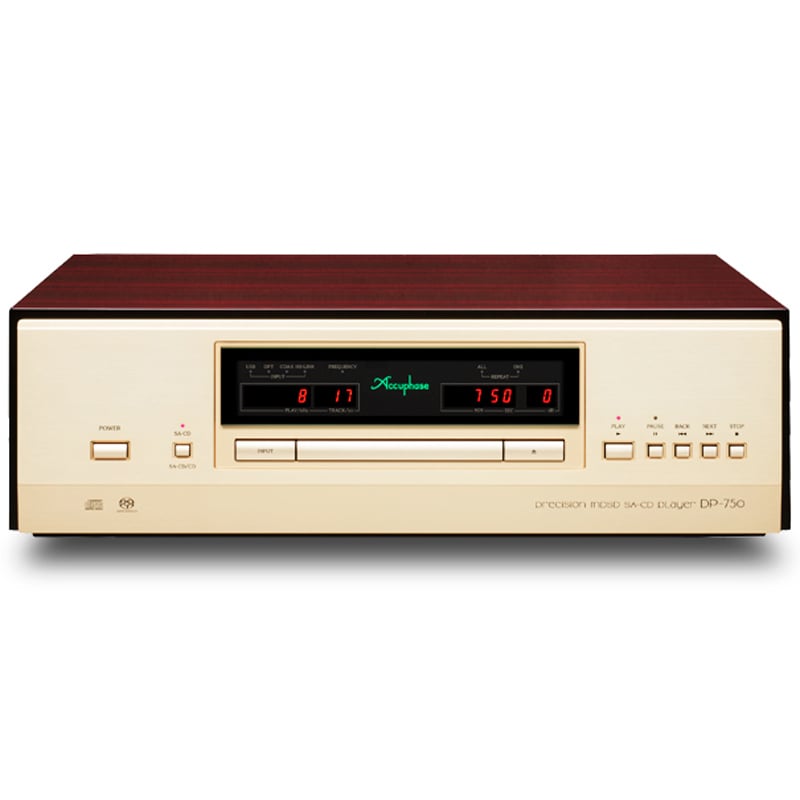 Đầu CD/SACD Accuphase DP750, OPTICAL, COAXIAL (Hỗ trợ CD, SACD, CD-R/-RW, DVD-R, -RW/+R/ +RW)