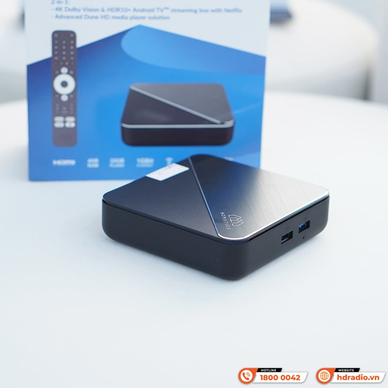 Ảnh minh họa Đầu Dune HD Homatics Box R 4K Plus, Android 11, Phát 4Kp60 Dolby Vision và HDR10+ 3