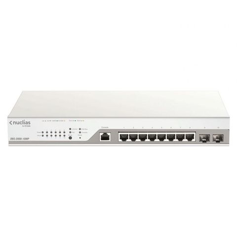 D-link Dbs-2000-10mp – Switch Poe 8 Port Gigabit Quản Lý Cloud