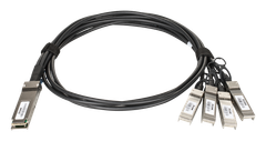  D-link Dem-cb100q28-4s28 – Cáp Dac Qsfp28 100g To 4×sfp28 25g 1m 
