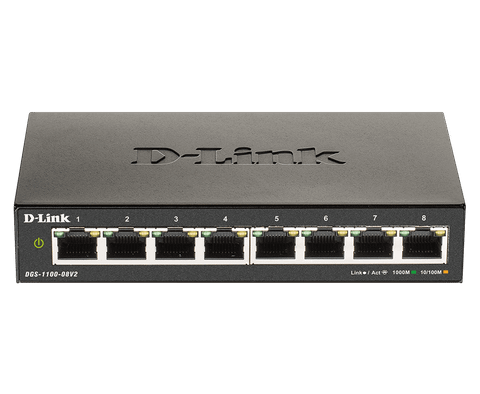 D-link Dgs-1100-08v2 – Switch Smart Managed Gigabit 8 Cổng