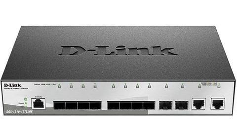 D-Link DGS-1210-12TS/ME – Switch Gigabit Fiber Metro Ethernet 12 Cổng