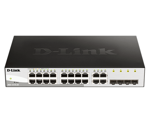 D-Link DGS-1210-20 – Switch Gigabit Smart Managed 20 Cổng