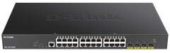  D-Link DGS-1250-28XMP – Switch Smart Managed Gigabit PoE+ 28 Cổng 10G 